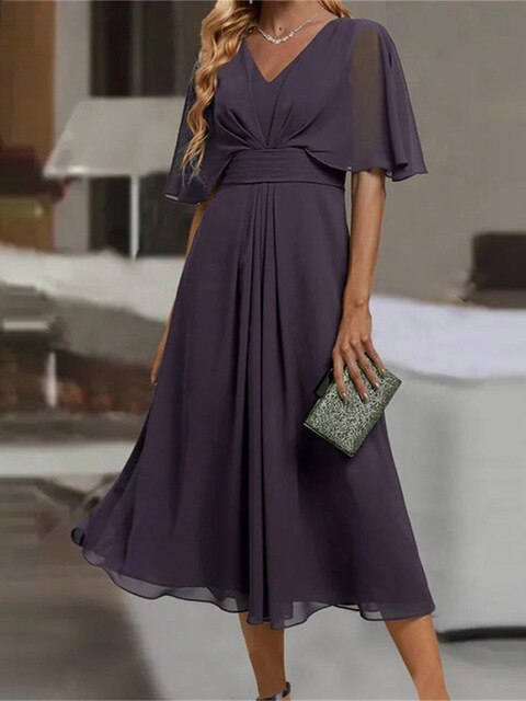Vestido Largo Elegante Fiesta Mujer