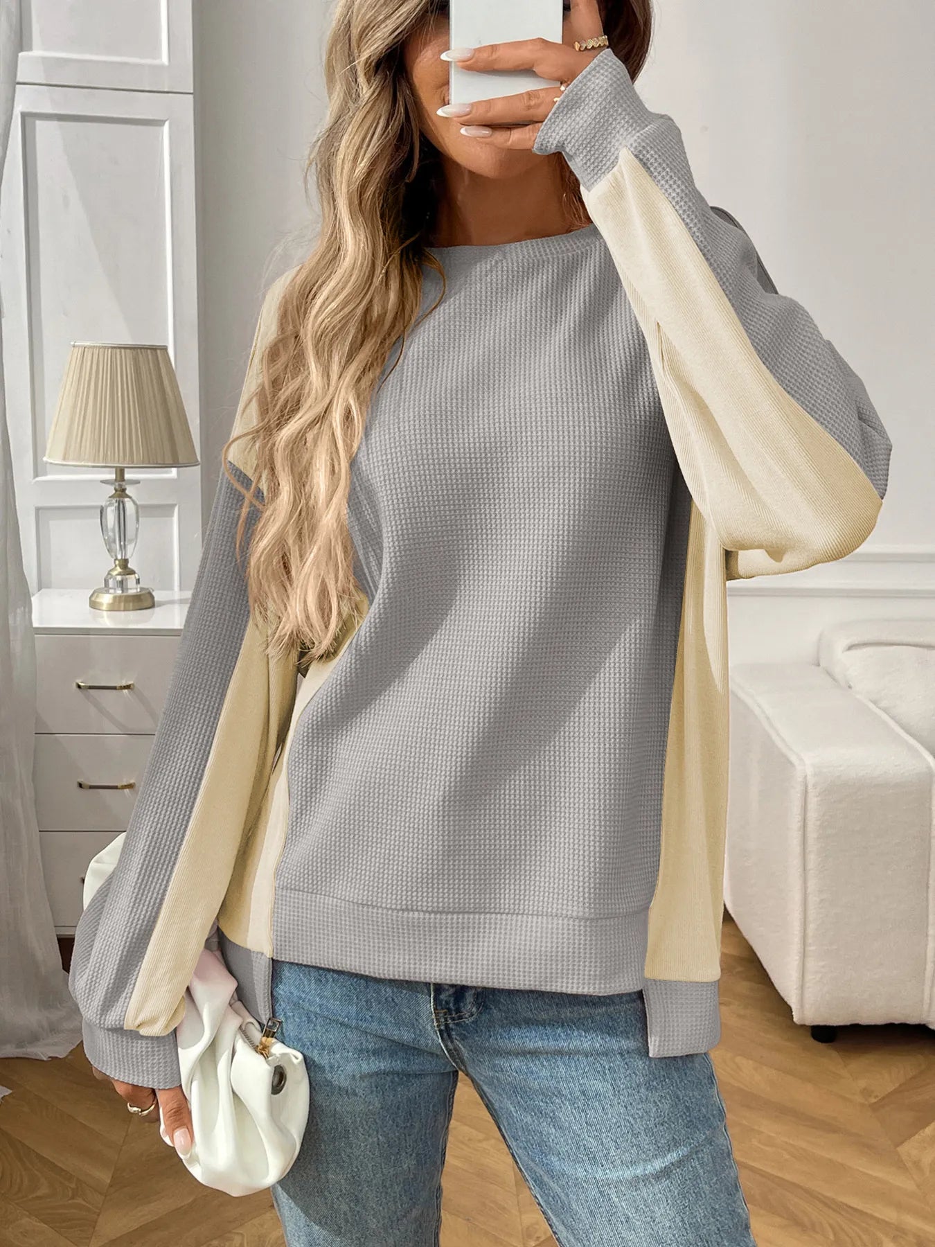 Sudadera de manga larga estilo casual moderno