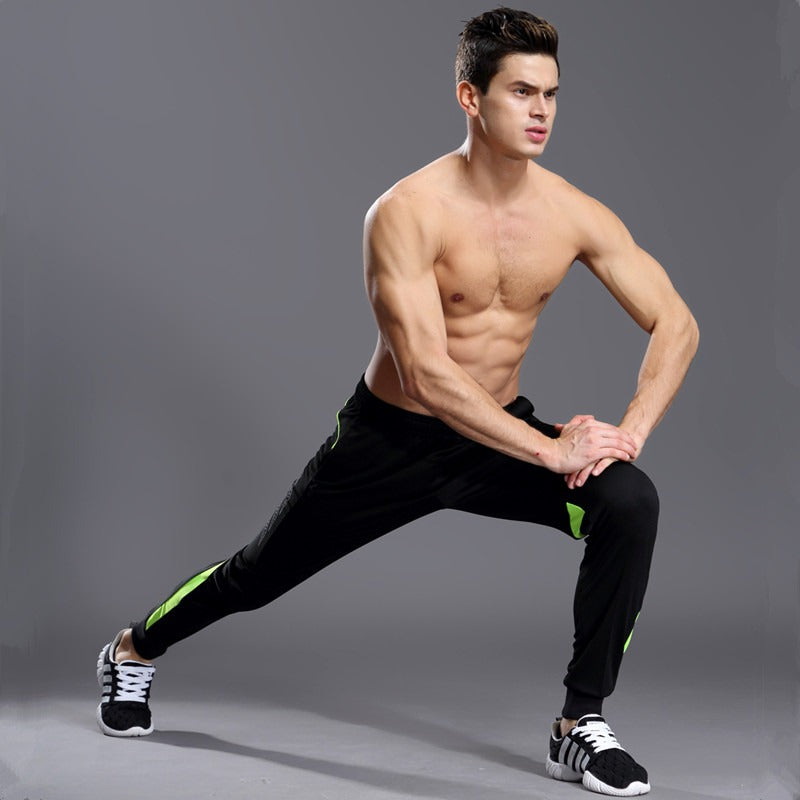 Pantalón deportivo hombre poliéster respirable estilo running