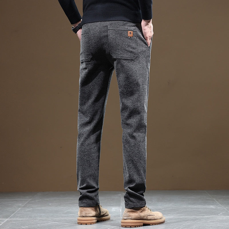 Pantalones Hombre Lana Acogedor Invernal