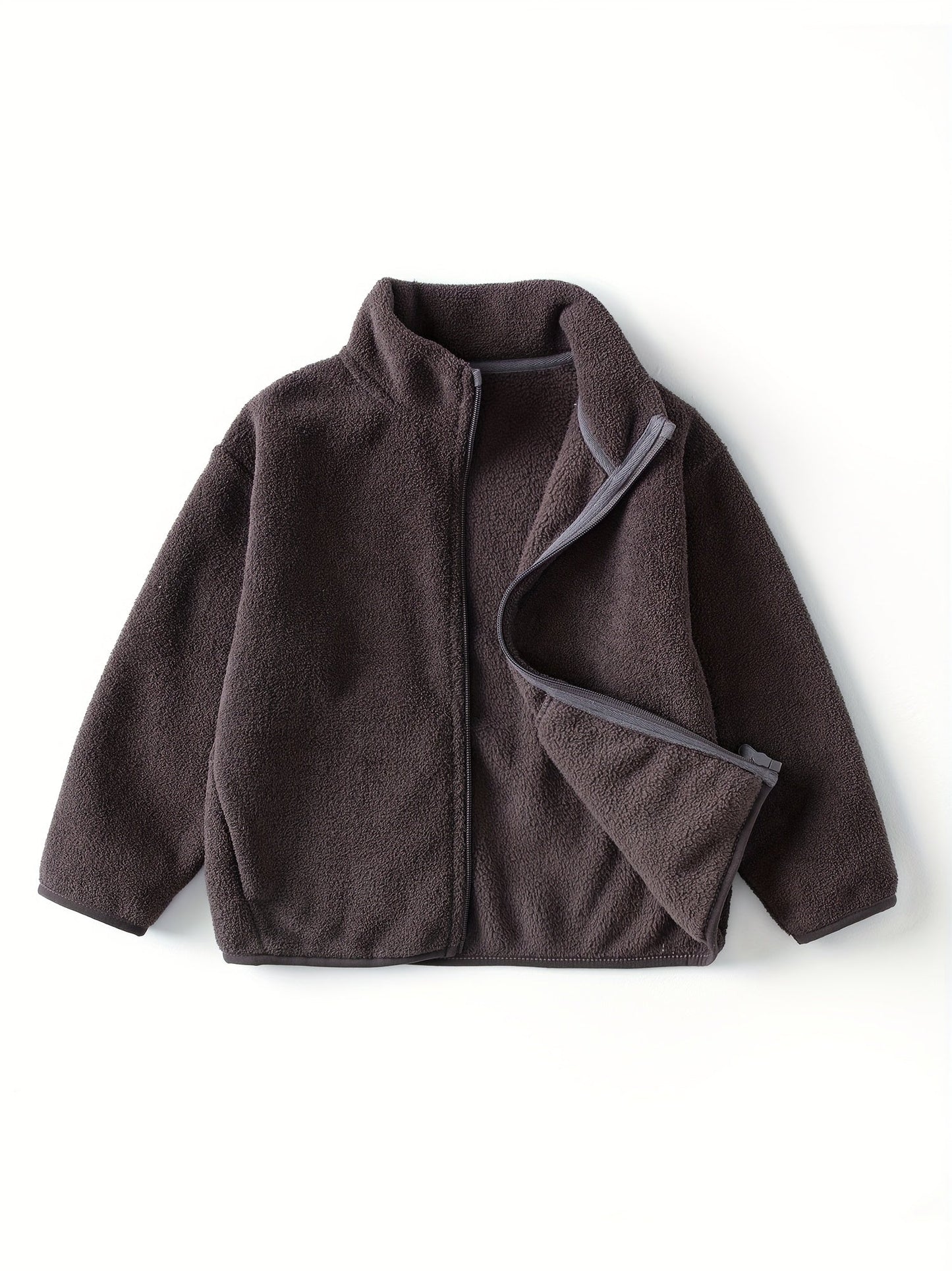 Chaqueta Niño Polar Suave Unicolor