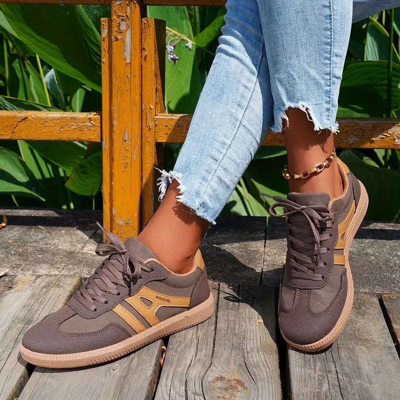 Zapatillas bajas deportivas con suela de goma