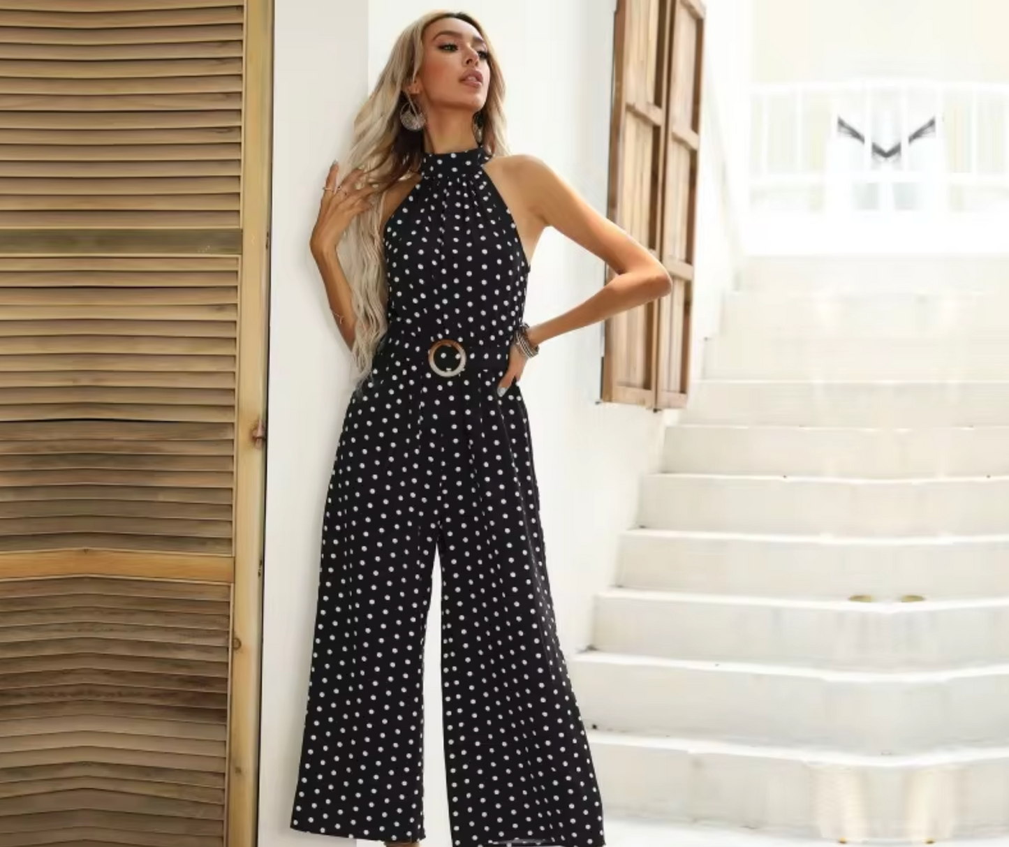 Traje Mono Estampado Chic