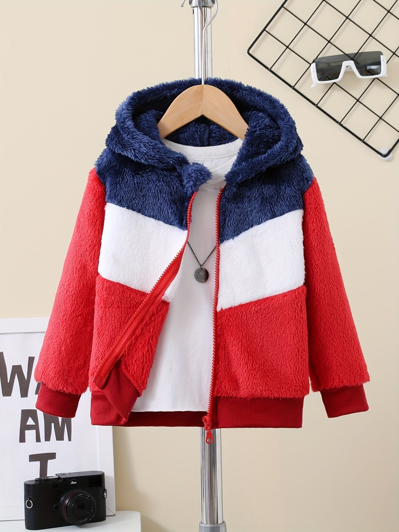 Chaqueta Niño Abultada Cremallera Capucha