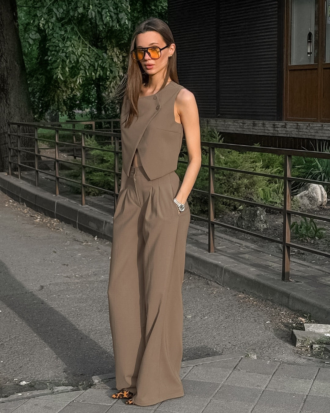 Pantalón y Top Mujer Verano Siena - Vestiria