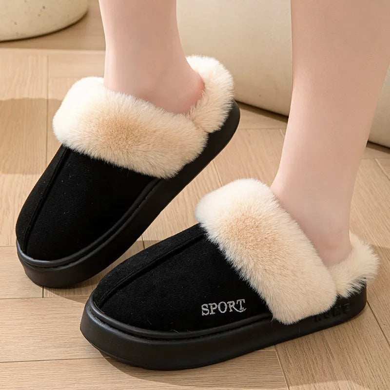 Pantuflas Mujer Ante Suave Cálidas