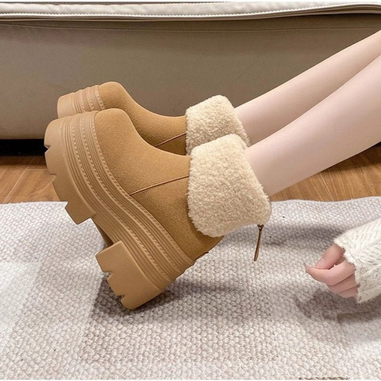 Botas Mujer Plataforma Acolchadas Estilo Svea