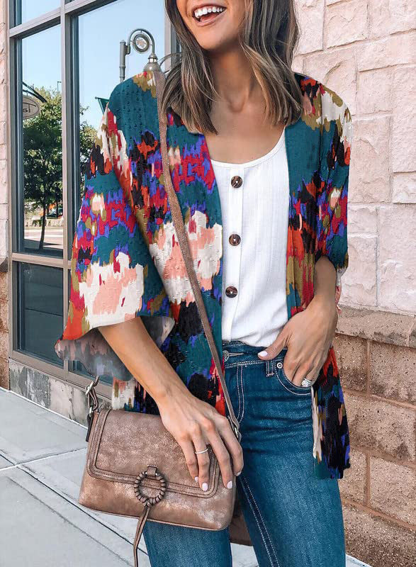 Top Mujer Estampado Floral Alegre