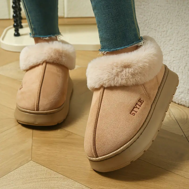 Botas Invierno Forro Polar Cálidas
