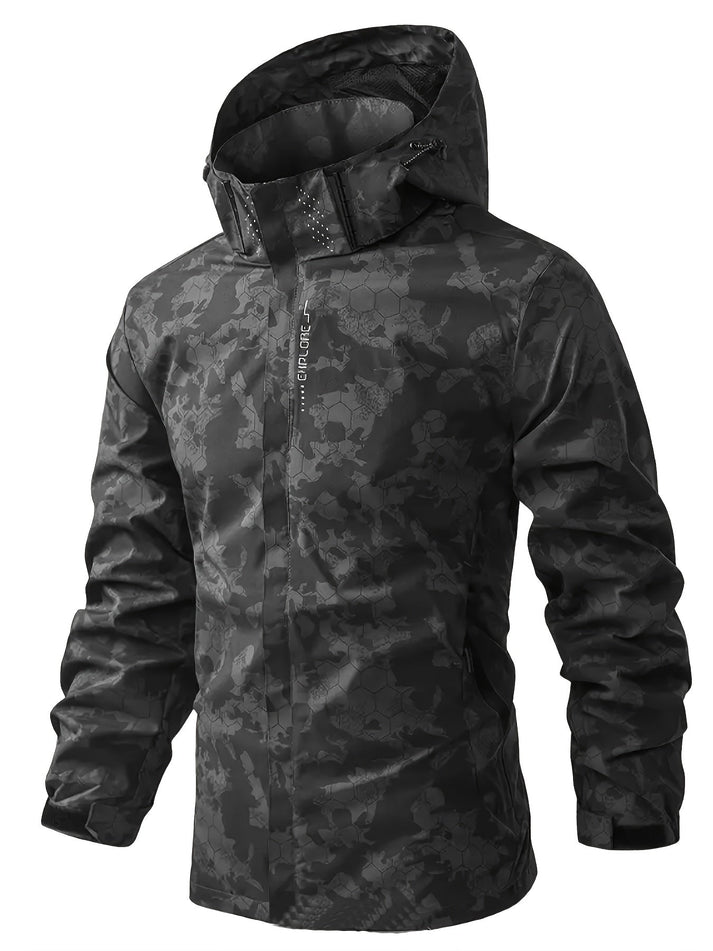 Chaqueta Viento Camuflaje Aislante Hombre