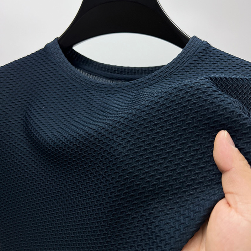 Camiseta de Seda Elegante Mujer