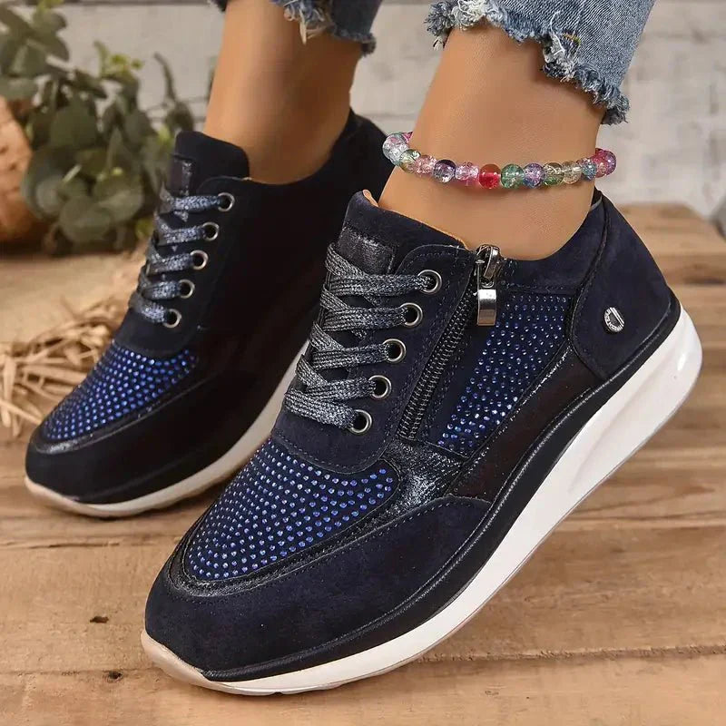 Zapatos Mujer de Tacón con Cremallera Elegantes