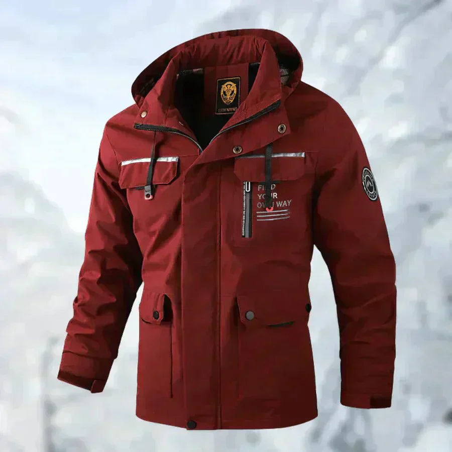 Chaqueta Deportiva Impermeable con Bolsillos