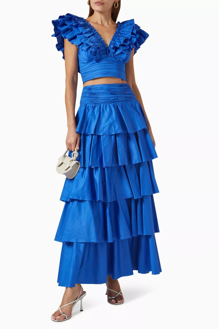 Conjunto de blusas Amelia Escote en V Elegante - Vestiria