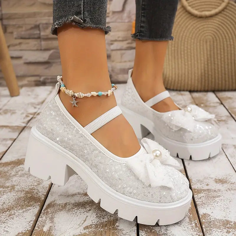 Mocasines Clásicos con Lazo de Mujer