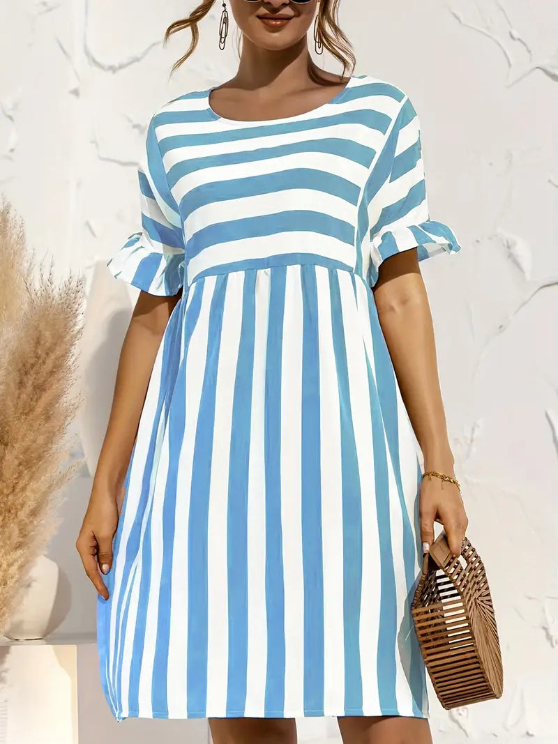 Vestido Chic Náutico Mujer