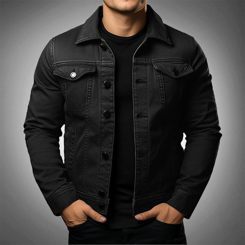 Chaqueta Cuero Motera Clásica