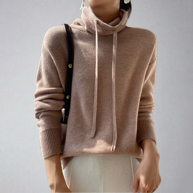 Sudadera Cuello Alto Mujer