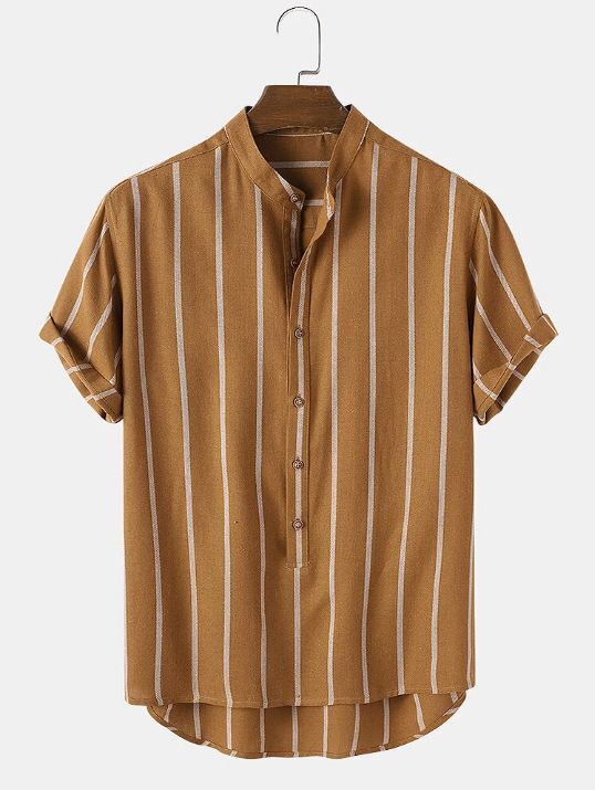 Camisa Ligera Estilo Mediterráneo