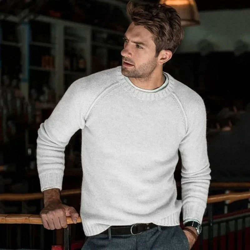 Sudadera cuello redondo cómoda