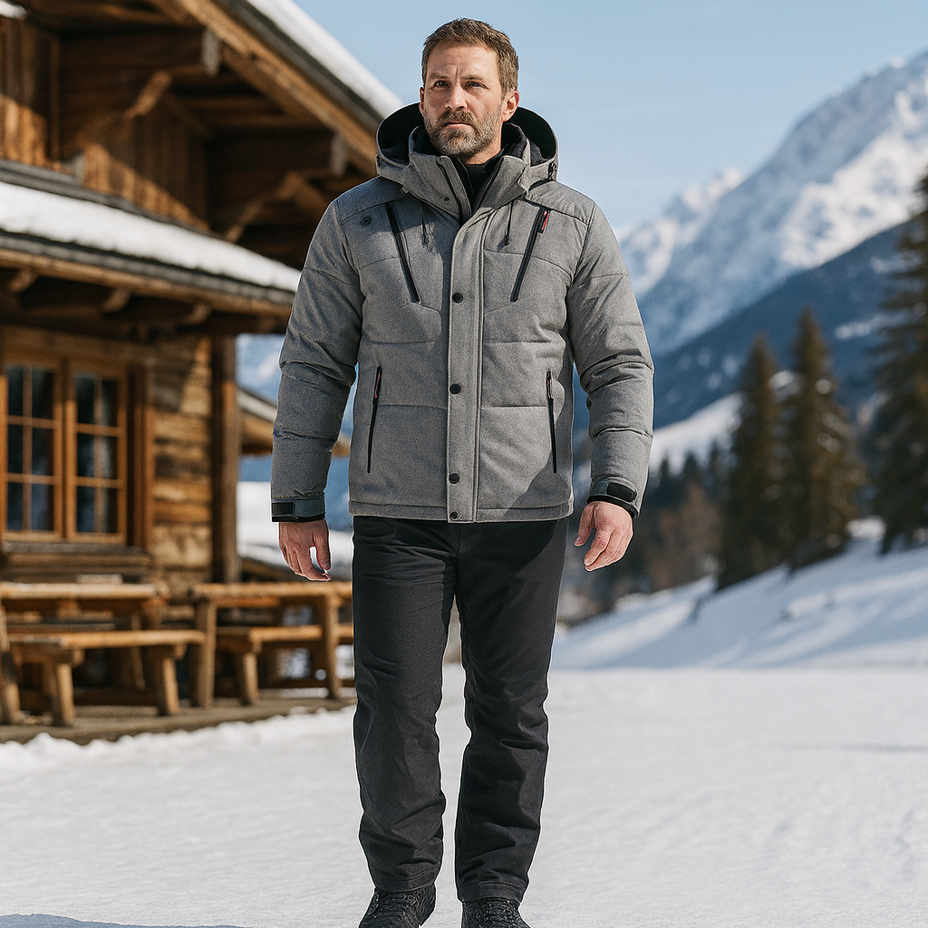 Traje esquí impermeable abrigado Waryn