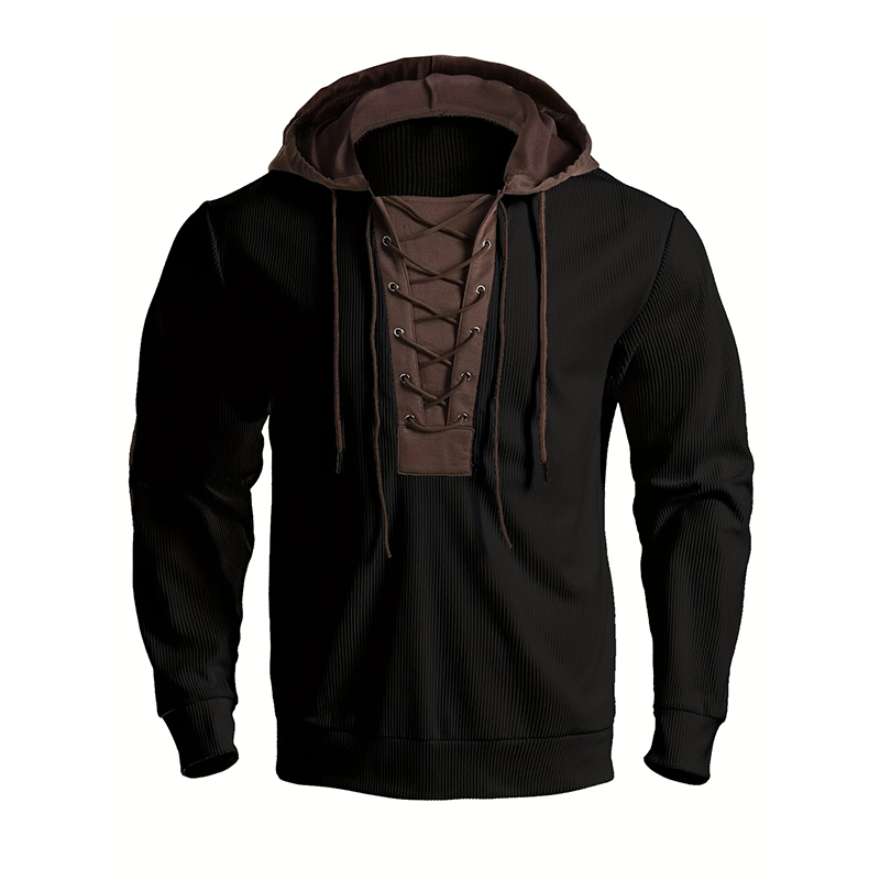 Sudadera cómoda con capucha ajustable