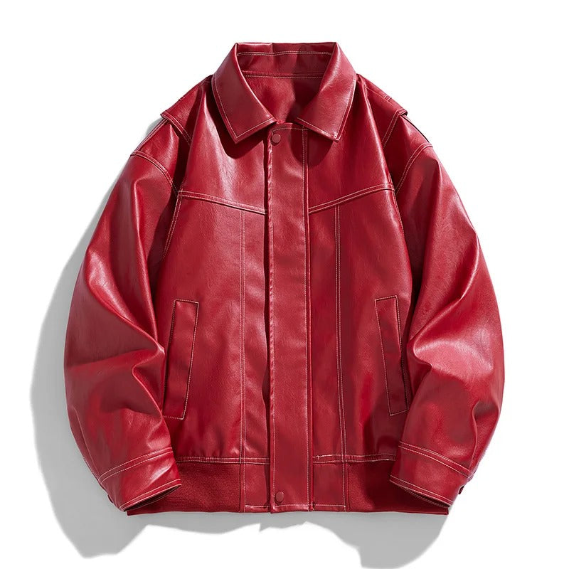 Chaqueta bomber deportiva hombre cremallera