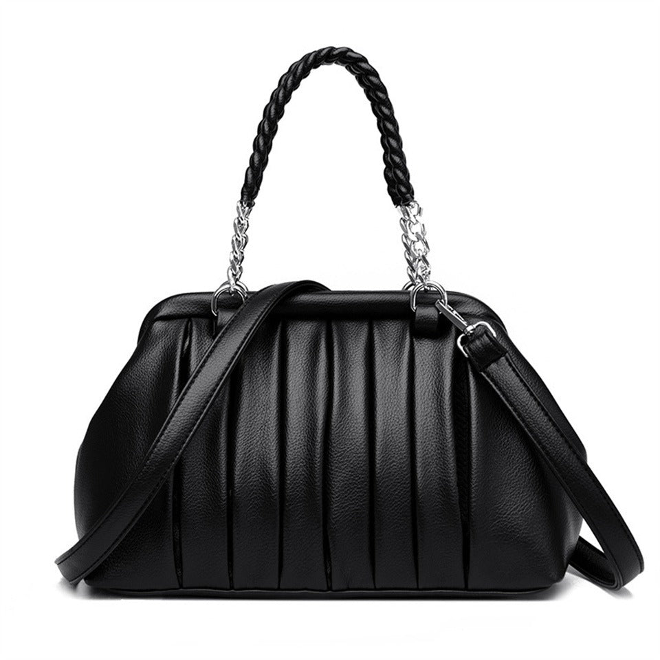 Bolso de Moda Clásico con Cierre Metallic