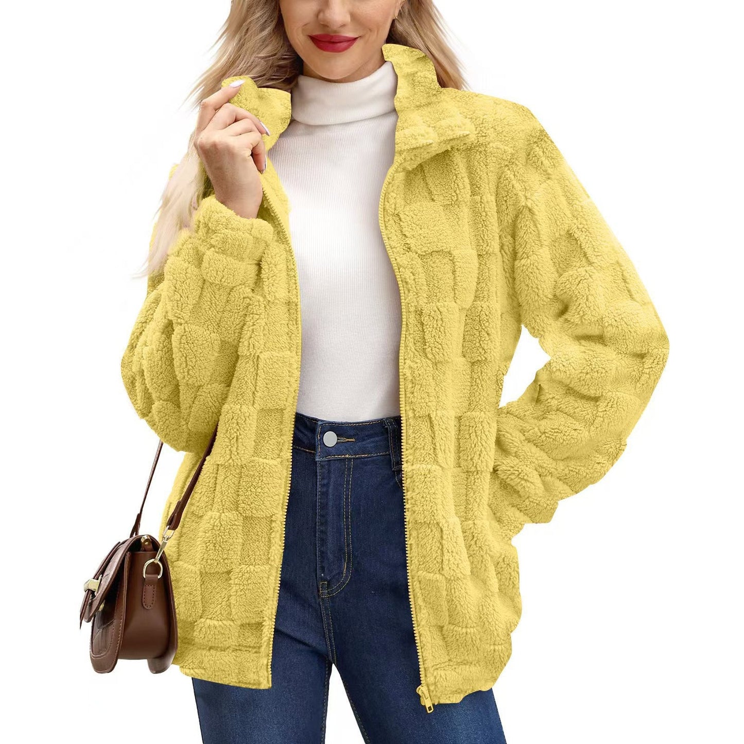 Chaqueta Mujer Acolchada Cálida Invierno