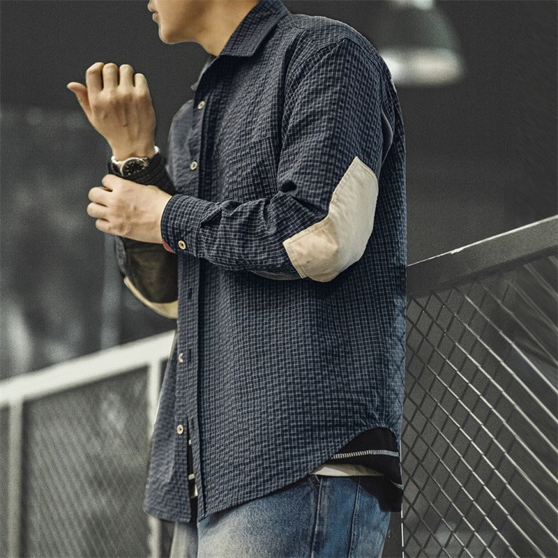 Camisa Hombre Algodón Manga Larga Estilo Clásico - Vestiria