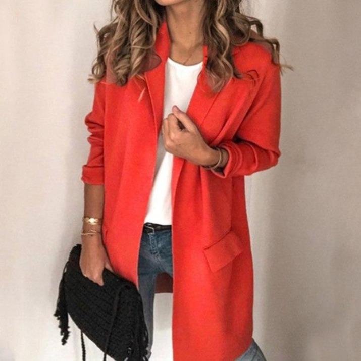 Cárdigan Mujer Otoño Suéter Grande Abierto