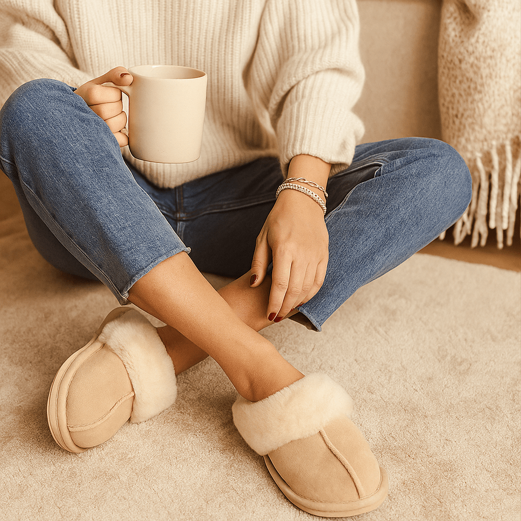 Pantuflas Mujer Piel Suave Savelle - Vestiria