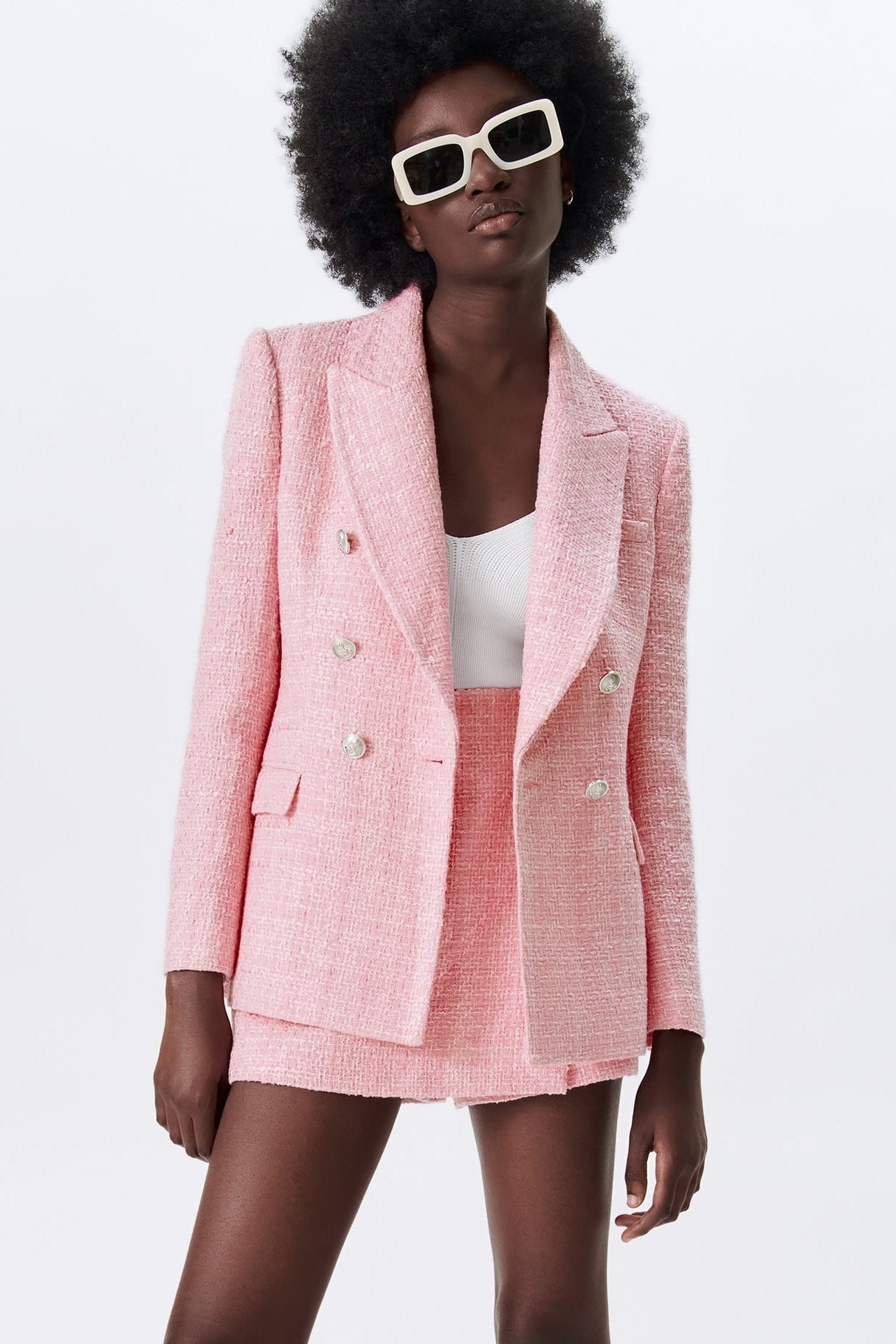 Chaquetas Tweed Clásicas Mujer - Vestiria
