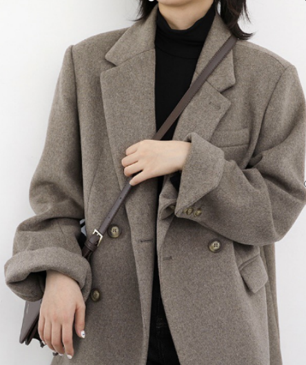 Chaquetá Mujer Amplia Clásica Elegante - Vestiria