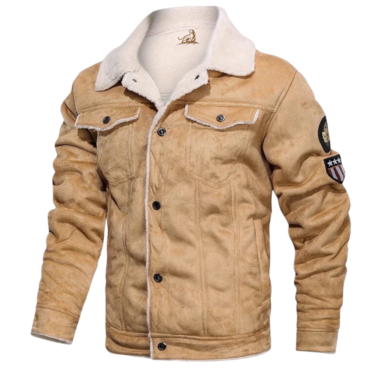 Chaquetón Hombre Forro Polar Cálido Clásico