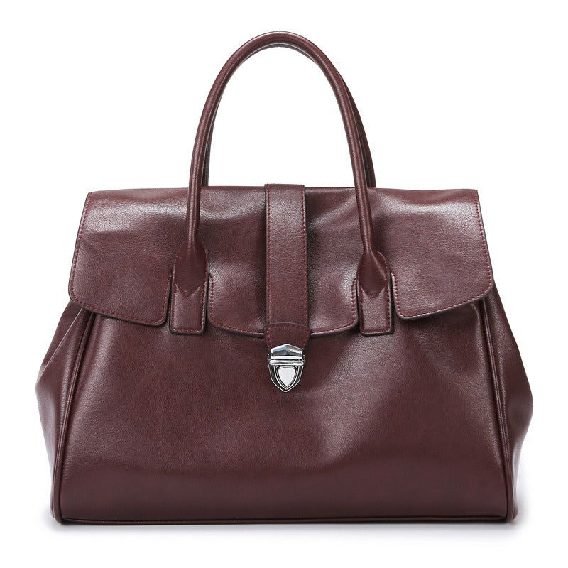Bolso Mujer Piel Sintética Elegante Grande