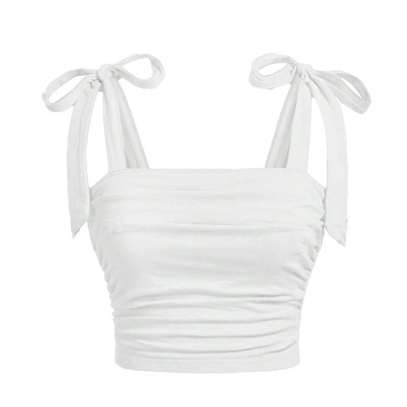 Top de mujer con lazo elegante