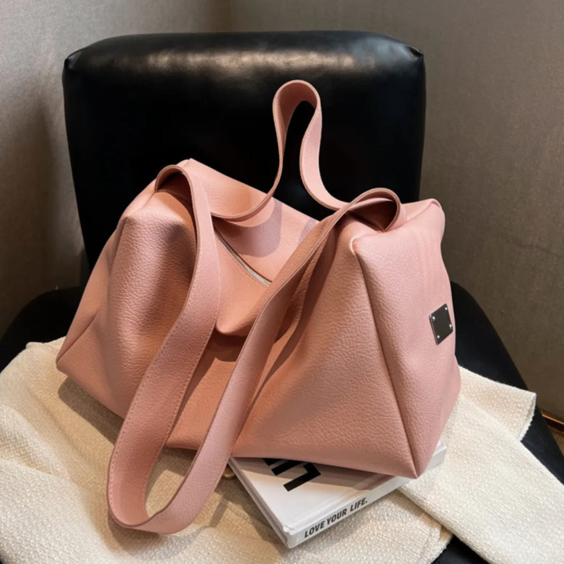 Bolso Bandolera Mujer Gran Capacidad Piel Sintética