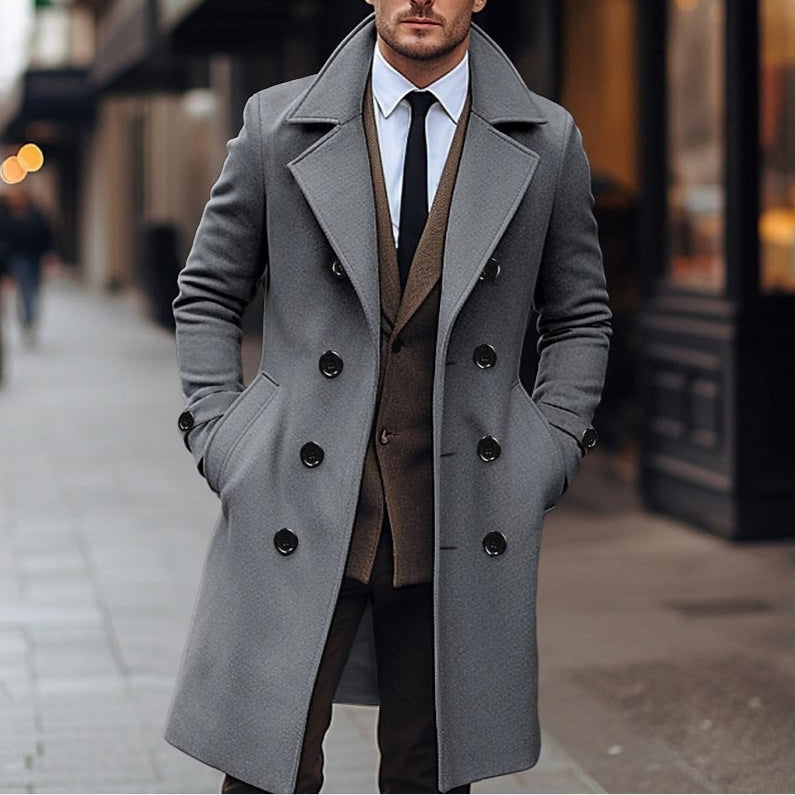 Chaquetón Hombre Lana Corte Clásico