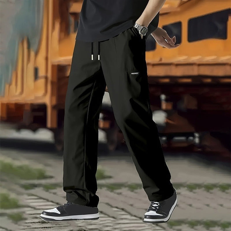 Pantalón recto hombre elegante Elrik