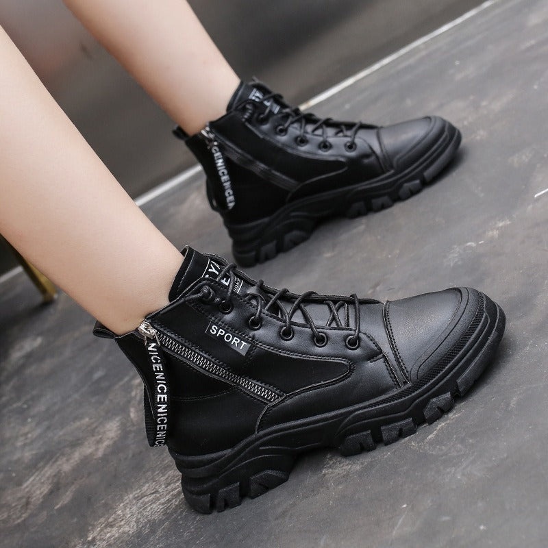 Botas Urbanas Cremallera Lateral Estilo Elian