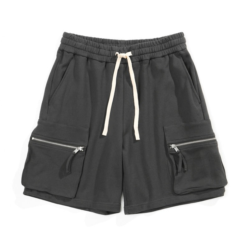 Pantalón corto deportivo elástico para hombre