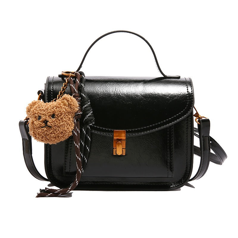 Bolso bandolera mujer cuero sintético estilo urbano