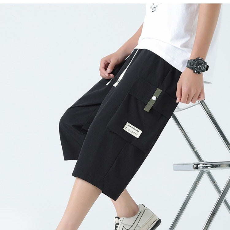 Pantalones cortos hombre algodón casual
