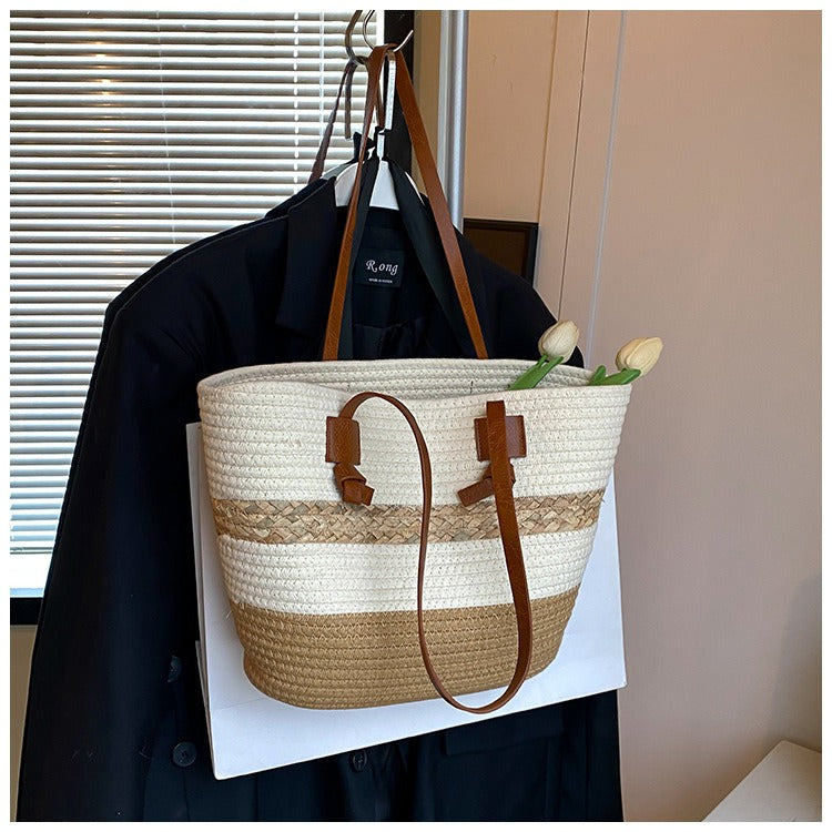 Bolso de verano tejido para mujer