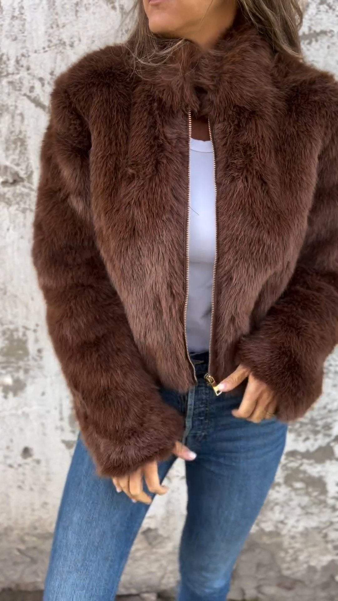 Chaquetilla Piel Suave y Acolchada