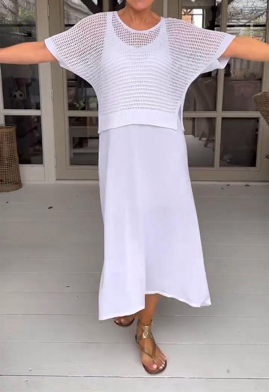 Vestido y Blusa Casual Chic Mujer