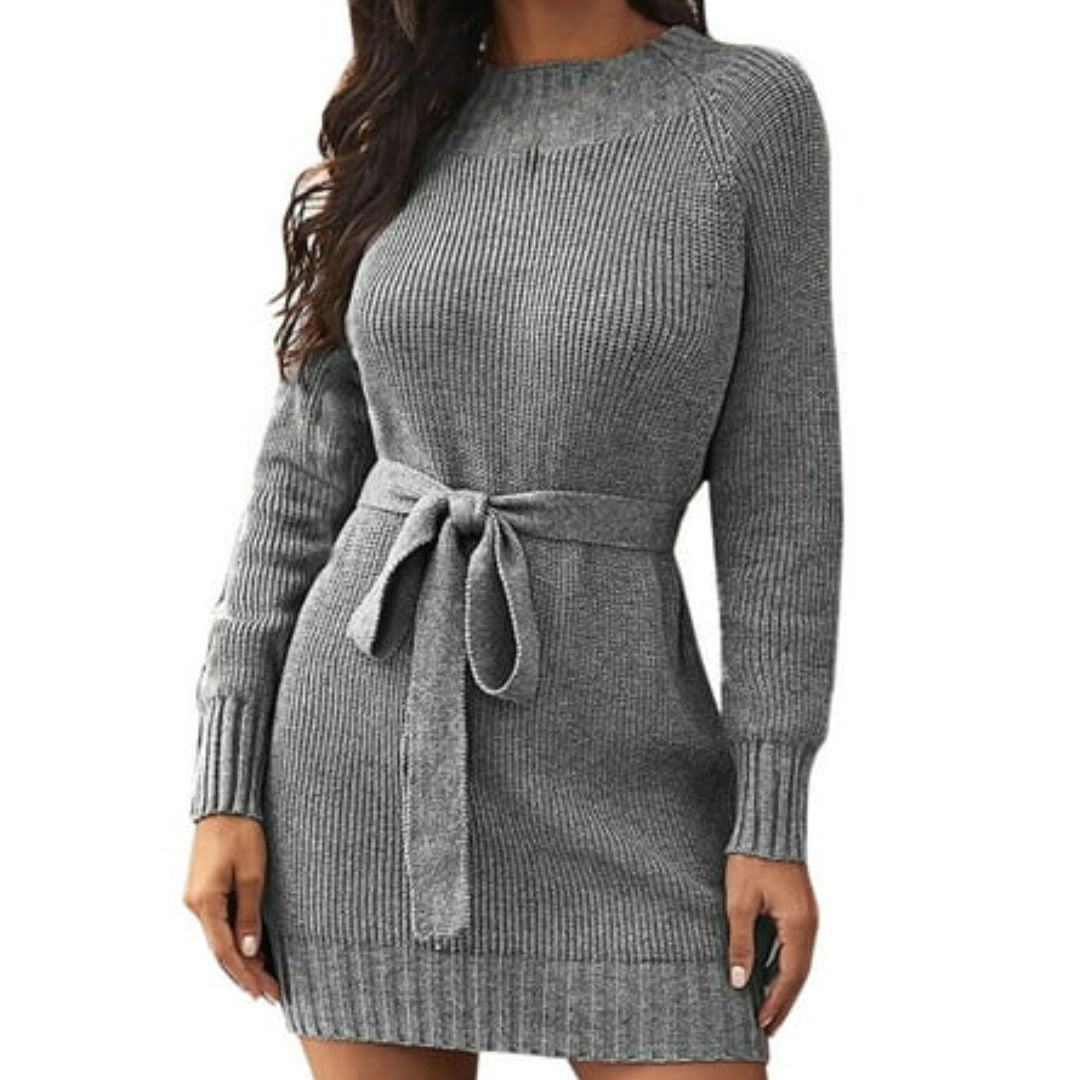 Vestido Mujer Falda Media Cintura Alta