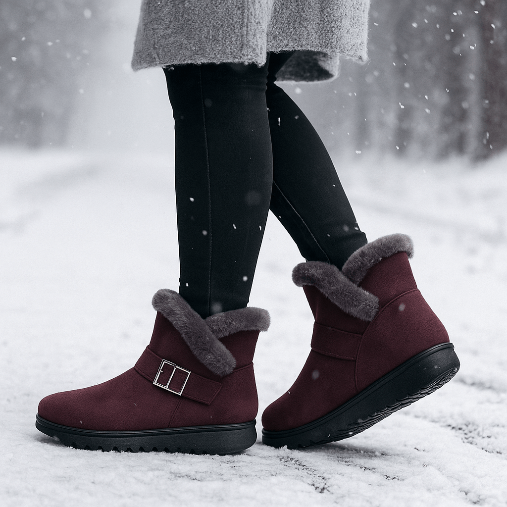 Botas Mujer Hebilla Elegantes Ervianne