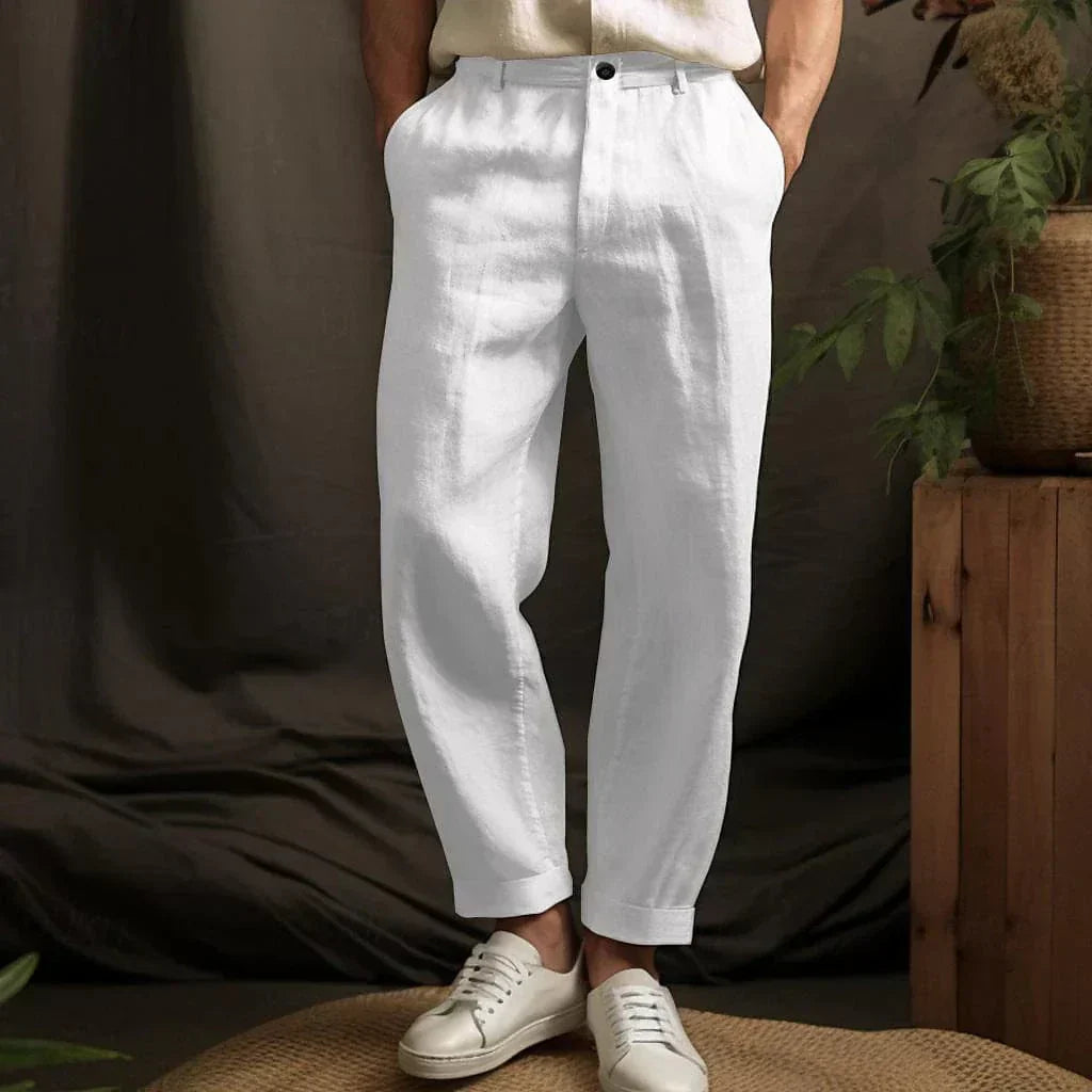 Pantalón Recto Casual y Cómodo